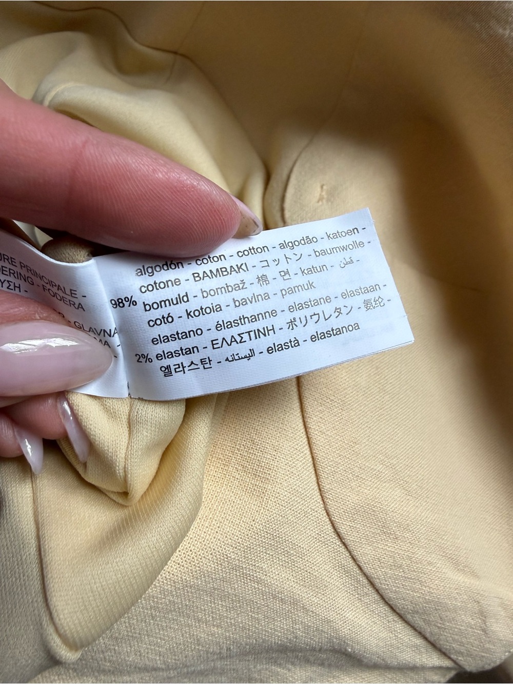 ZARA • NWT halter mini dress butter yellow - Medium - Picture 9 of 9